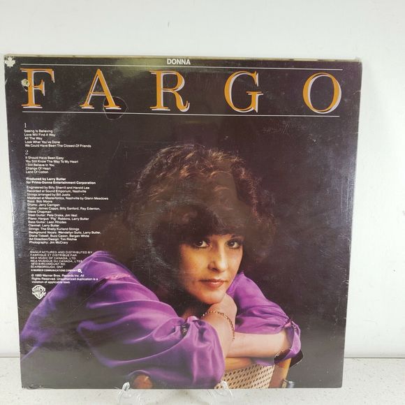 DONNA FARGO Fargo LP Warner Bros XBS 3470 US 1980 NEW SEALED - Picture 2 of 6
